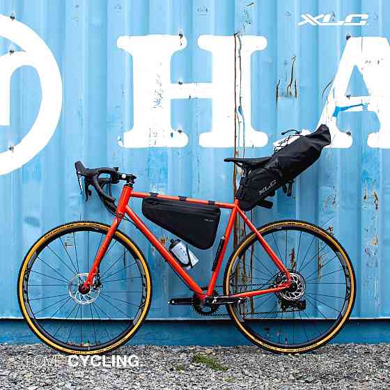 Сумка водонепроницаемая XLC, 38 x 33 x 15см, 20л, черная Київ