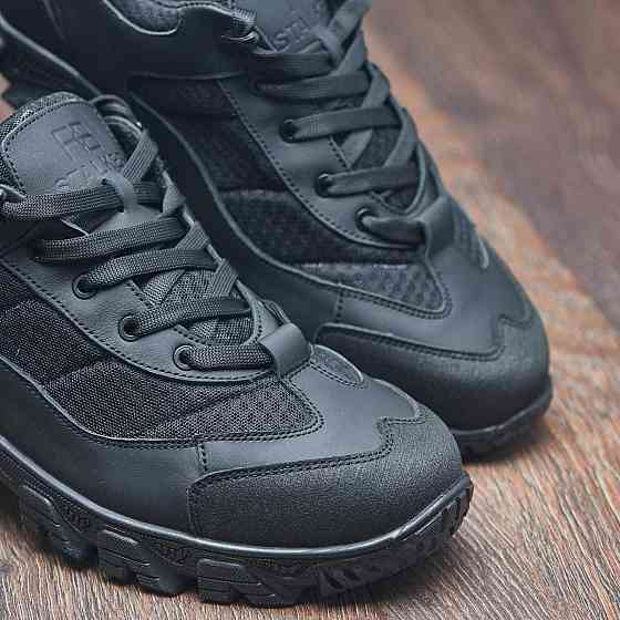 Тактичні літні кросівки сетка, чорні 41 (27) Харків