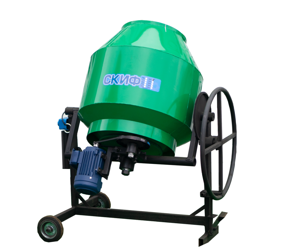 Бетономішалка Скіф БСМ-200 з редуктором перевороту Харків - фото 1