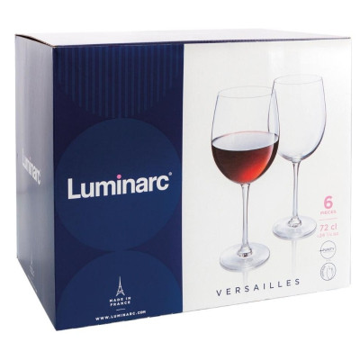 Набор бокалов Luminarc Versailles 6 х 720 мл (N1041) Винница - изображение 3