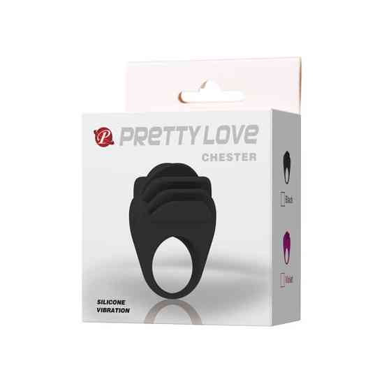 Ерекційне кільце - Pretty Love Chester Penis Ring Black Sex Aura Київ