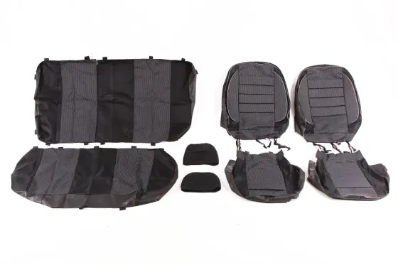 Чихли на сідниці Avto-fortuna Пілот з паралоном універс, сірі з роздрібним підгол. Вінниця