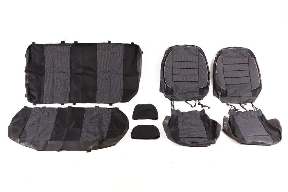 Чихли на сідниці Avto-fortuna Пілот з паралоном універс, сірі з роздрібним підгол. Вінниця - фото 1