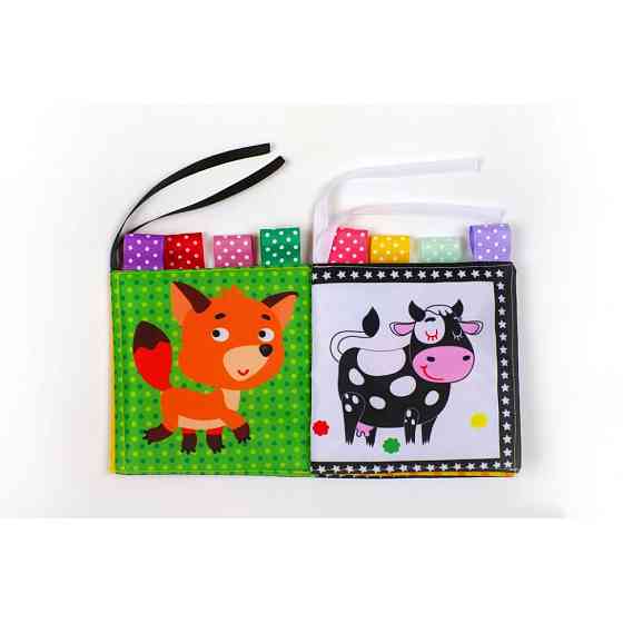 Розвиваюча книжка-шуршалка «Корівка Му» 404072 Вінниця