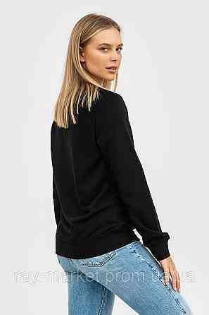 Світшот полегшений RAY BASIC жіночий чорний (U0302W-Black) Київ