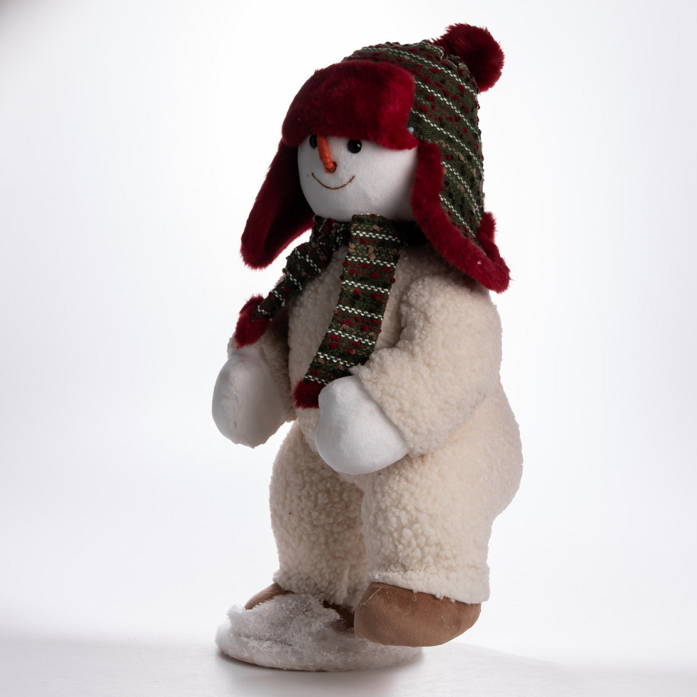 Снеговик новогодний 54 см Киев - изображение 6