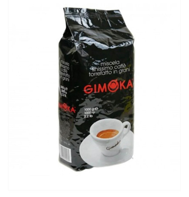 Кофе в зернах Gimoka Nero Gran Gala 1кг Виноградов - изображение 1
