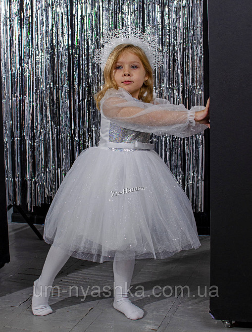 Дитяча сукня Сніжинка 110-122 Кривий Ріг - фото 8