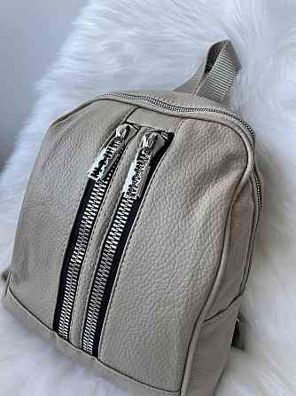 Рюкзак городской женский популярный бежевый Киев