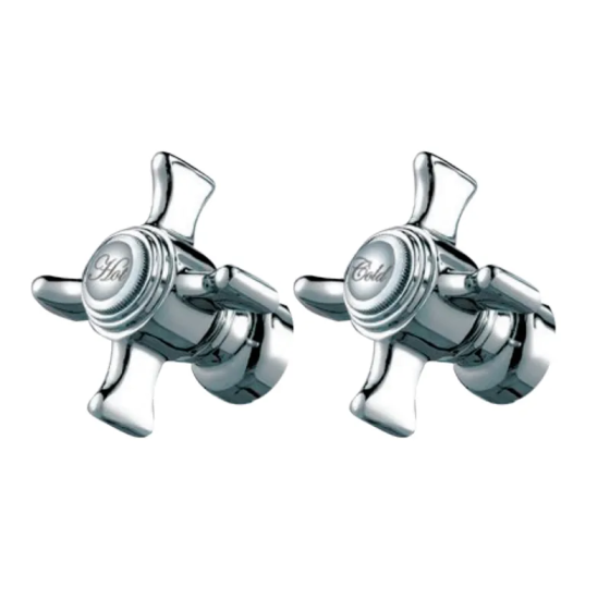 Набір ручок Haiba Zeus Handles SET-02 (без кран-букс, пара) (AC0603) ( 33818 ) Харків