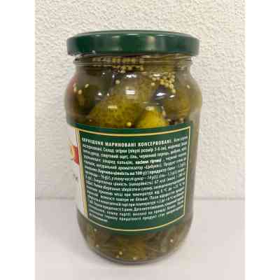 Овочева консервація Iberica Корнішони мариновані 3-6 см 370 мл (8436024299564) Вінниця