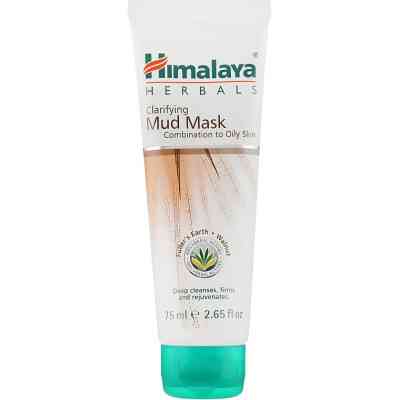 Маска для лица Himalaya Herbals Грязевая матирующая с глиной 75 мл (8901138511012) Вінниця