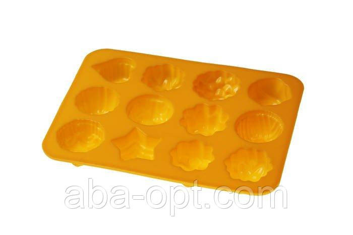 Силіконова форма на 12 виробів 36 х 26 х 6 см (шт) Одеса - фото 1