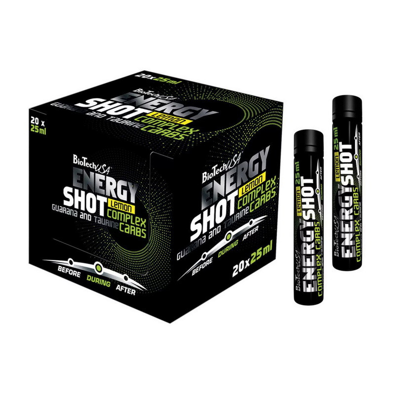 Energy Shot (20*25 ml, lemon) Луцьк - фото 1