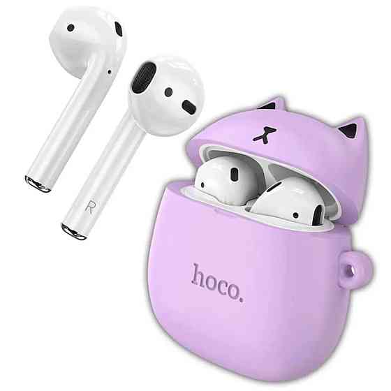 Навушники HOCO EW45 True wireless stereo headset Lilac Cat (6931474789228) Київ