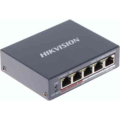 Коммутатор сетевой Hikvision DS-3E1105P-EI/V2 Винница
