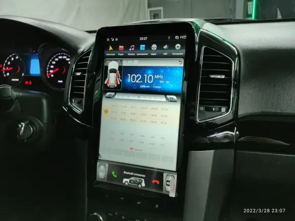 Магнітола мультимедіа Chevrolet Captiva Tesla style Тернопіль - фото 1