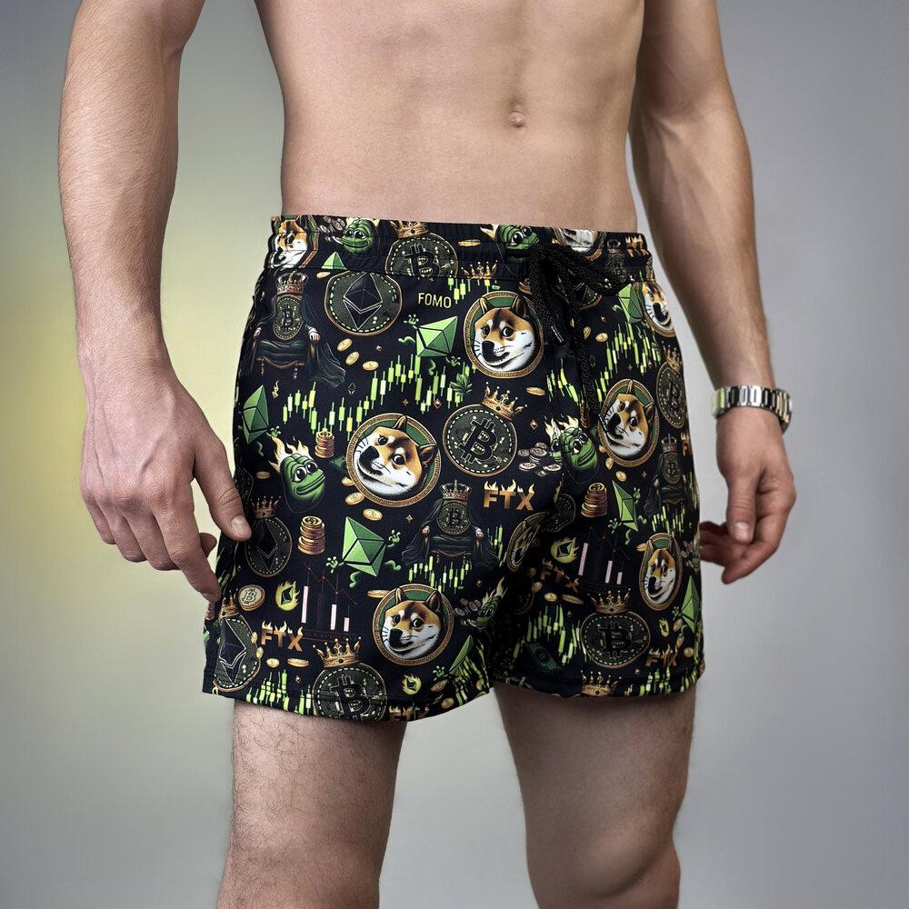 Плавательные шорты мужские Pobedov Pool day BATAL Kripta Киев - изображение 2