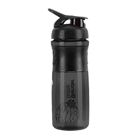 Шейкер спортивний (пляшка) BlenderBottle SportMixer Flip 28oz/820ml Black Кам'янське