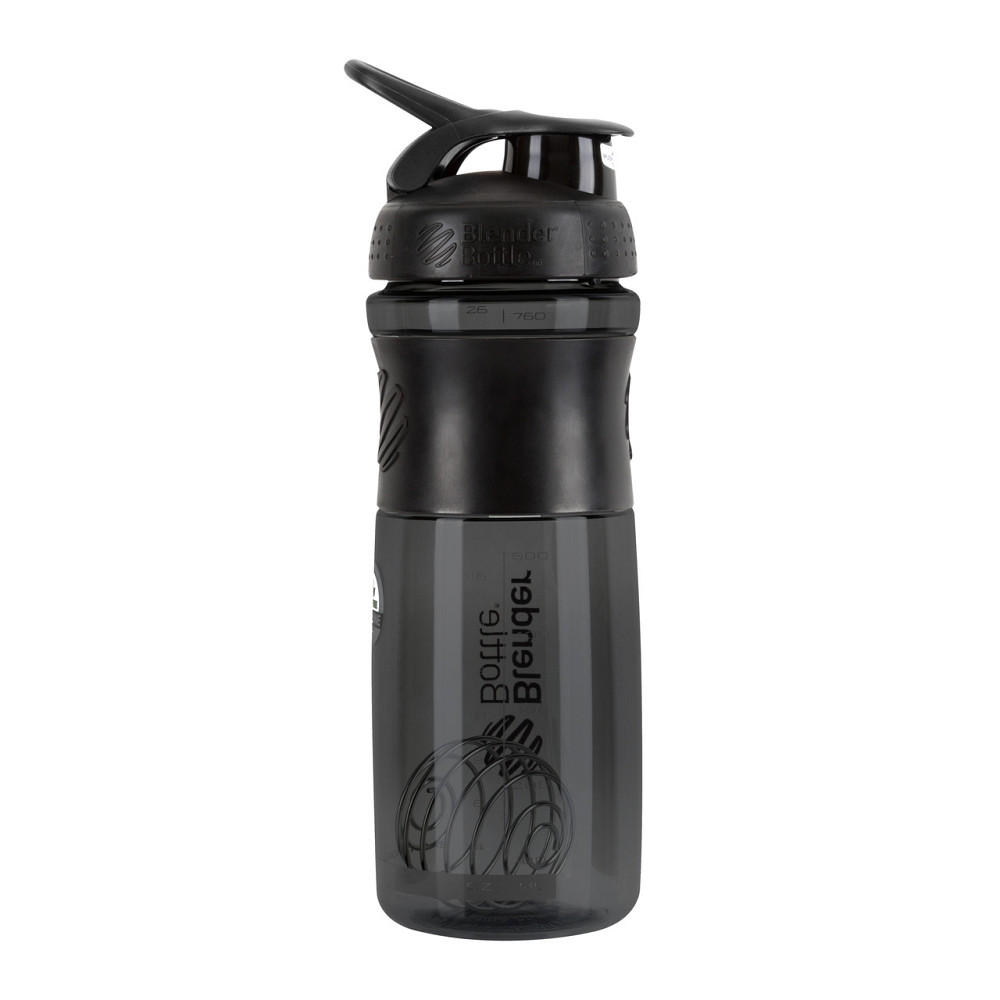 Шейкер спортивний (пляшка) BlenderBottle SportMixer Flip 28oz/820ml Black Каменское - изображение 3