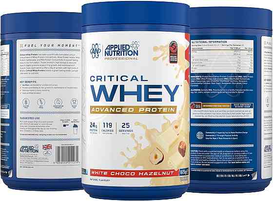 Протеїн Applied Nutrition Critical Whey Protein 825 г, White Choco Hazelnut Луцьк