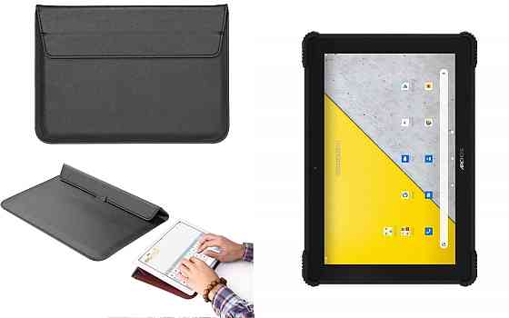 Чехол-конверт VitoCase для Archos T101X, с функцией подставки для планшета Черный Киев