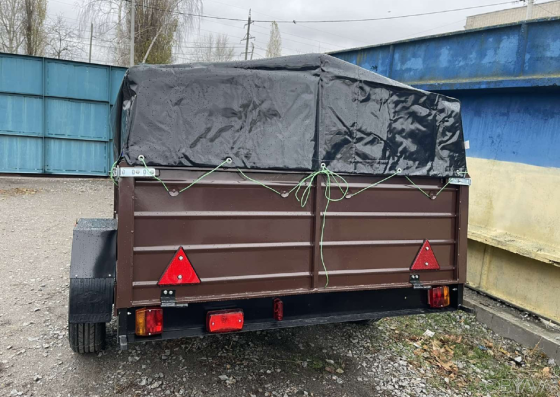 Новий причіп 2500х1500х500 заводу «Дніпро» Умань