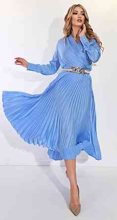 Костюм зі спідницею гофре із шовку (42) Київ