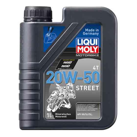 LIQUI MOLY Олива для 4-тактних двигунів - Motorbike 4T 20W-50 Street 1л. Киев