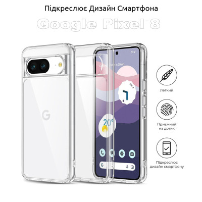 Чехол для мобильного телефона BeCover Google Pixel 8 Transparancy (710140) Винница - изображение 5