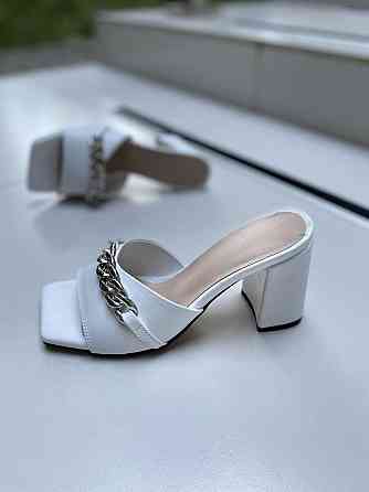 ARLEN Шльопанці жіночі ARLEN Ш-Амина цеп білі (літо, шкіра натуральна) (4683) 36-39 39 Коломия