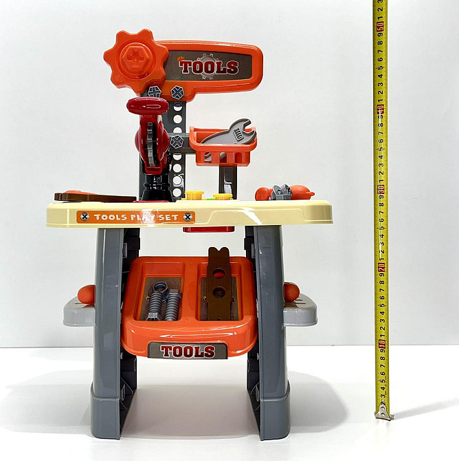 Дитячий набір інструментів для хлопчика стіл з інструментами 36 предметів (3621) Чернігів - фото 7