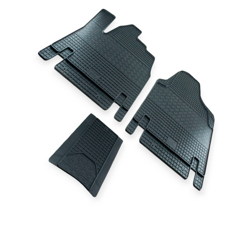 Килимки fiat scudo, peugeot expert, citroen jumpy 1995-2007 борт 1см, євроклітина, перед (3шт) Polytep салону Мукачево - фото 1