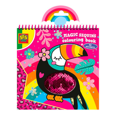 Набор для творчества Ses Книжка-раскраска Блестки (00114S) Винница - изображение 1