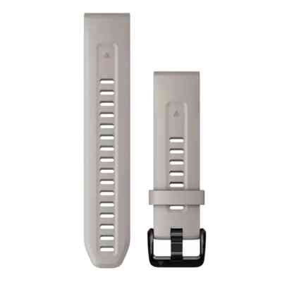 Ремешок для смарт-часов Garmin fenix 7S, 20mm QuickFit Light Sand Silicone (010-13102-04) Винница