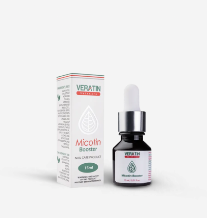 Капли для ногтей противогрибковые, восстанавливающие Micotin Booster (Микотин Бустер), Flosvita, Veratin Skin Care, 15 мл. флакон Харьков
