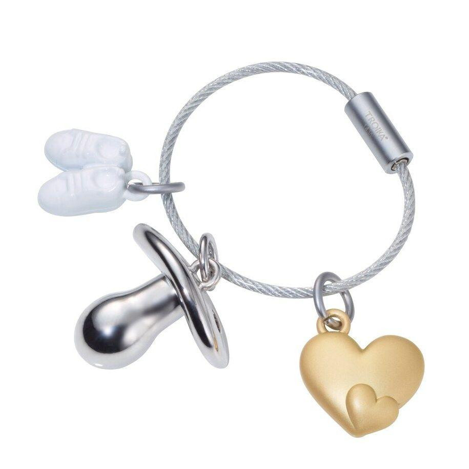 Брелок для ключей Troika Welcome Baby (детские туфли, пустышки, сердце) Киев - изображение 4