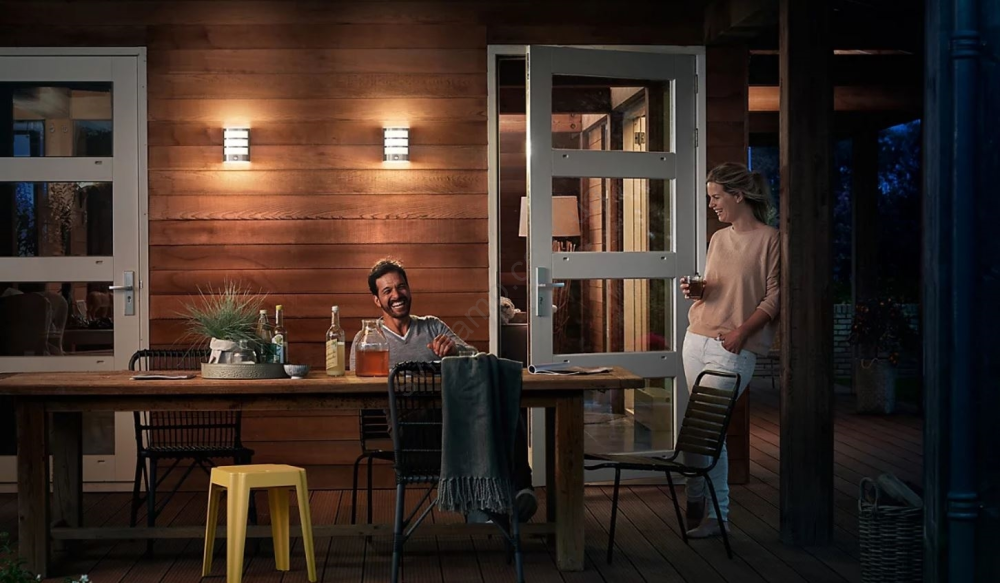 Вуличний настінний LED світильник з датчиком руху Philips Python LED Луцьк - фото 2