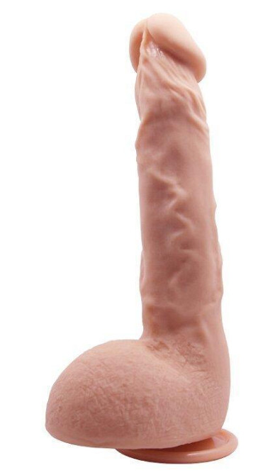 Фаллоимитатор на присоске Baile Beautiful JASON 9,4'' Flesh, BW-008041NR Sex Aura Киев - изображение 4