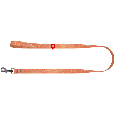 Поводок для собак WAUDOG Re-cotton светоотражающий L-XXL Ш 25 мм Д 500 см оранжевый (40174) Винница - изображение 2