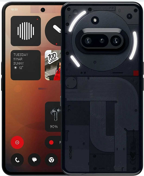 Смартфон Nothing Phone (3a) 8/128GB Black. Харків - фото 1