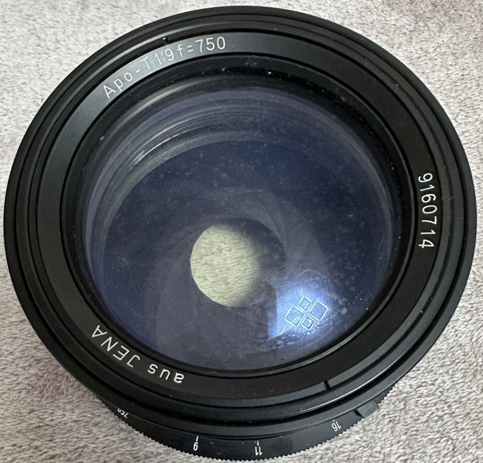 Обʼєктив Carl Zeiss Jena Apo-Germinar 750 мм f/9 Київ - фото 6