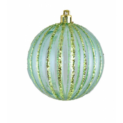 Ялинкова іграшка YES! Fun Водоспад куля світло блакитний 8 см (972948) Вінниця - фото 1