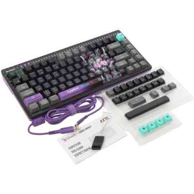 Клавіатура A4Tech AT75 RGB USB UA Cypher Ghost (4711421001830) Вінниця