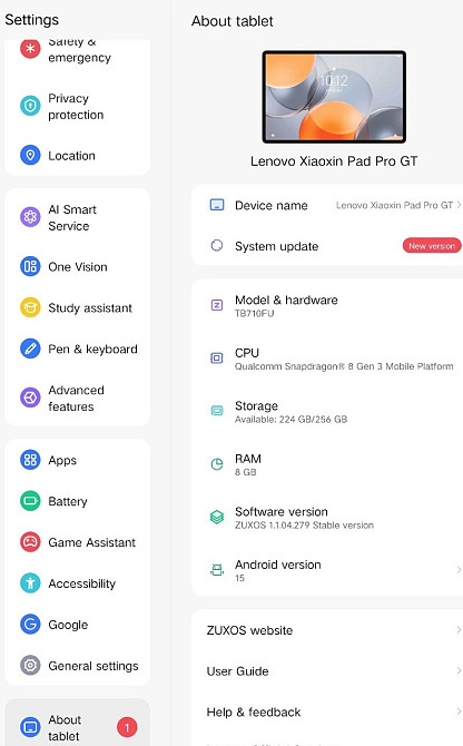 Lenovo Yoga Tab / Xiaoxin Pad Pro GT 8/128 і 8/256 WI-FI TB710FU. Харьков - изображение 3