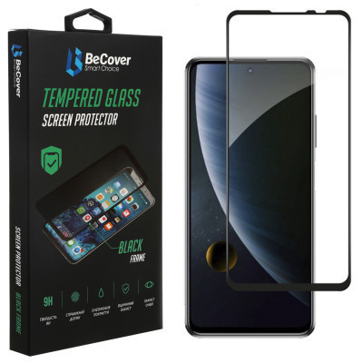 Стекло защитное BeCover ZTE Blade V30 Black (706914) Винница - изображение 1