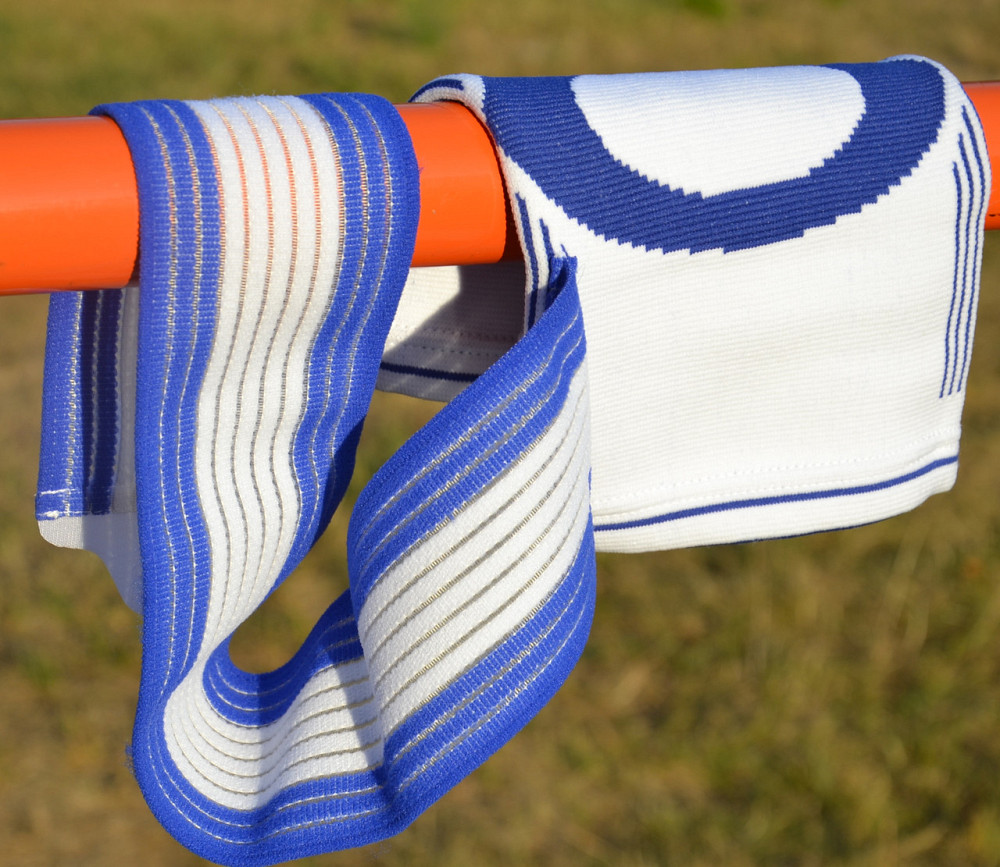 Наколінник Power System PS-6008 Knee Support Pro Blue/White (1шт.) S/M Київ - фото 10