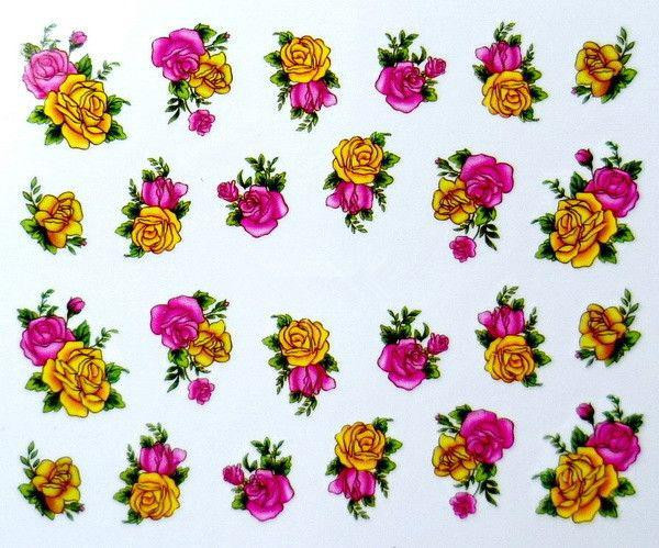 Наклейки для ногтей XF1045 Киев - изображение 3