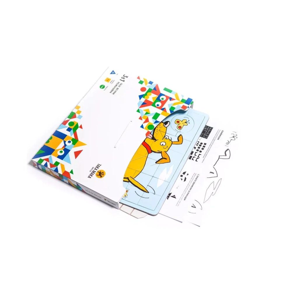 Детские Пазлы 3 в 1 