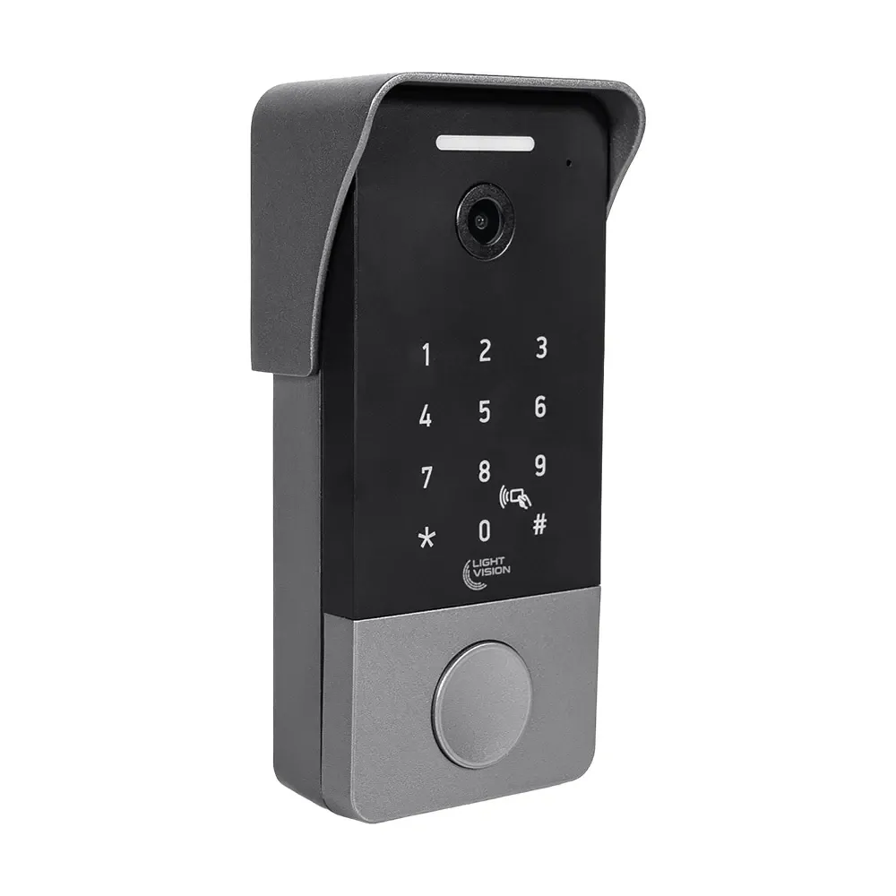 Відеопанель 2Mp Light Vision RIO FHD(KEY) Silver зі зчитувачем Mifare та клавіатурою (82-00243) Киев - изображение 2